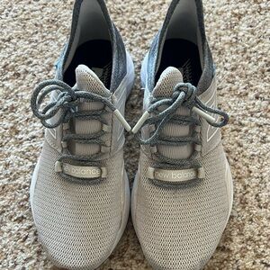 New Balance Light Gray Athletic Shoes